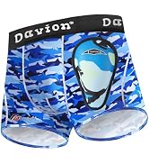 Davion Youth Boys Baseball Cup Underwear with Soft Protective Athletic Cup Compression Shorts for...