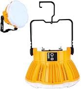 GRVODFRTA 2400LM LED Camping Lantern Light for Dewalt 18V 20V MAX Battery, 3 Adjustable Brightnes...