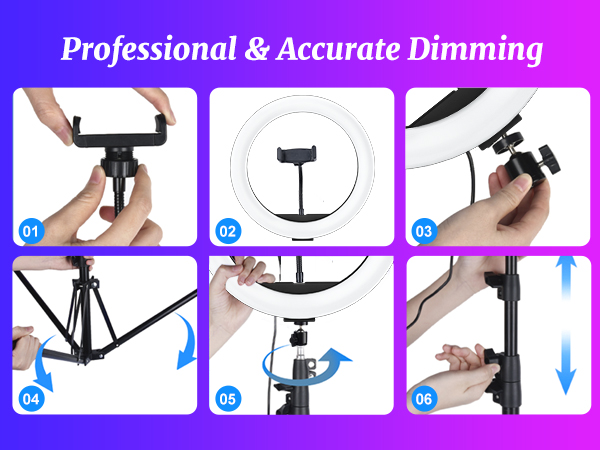 light ring with stand