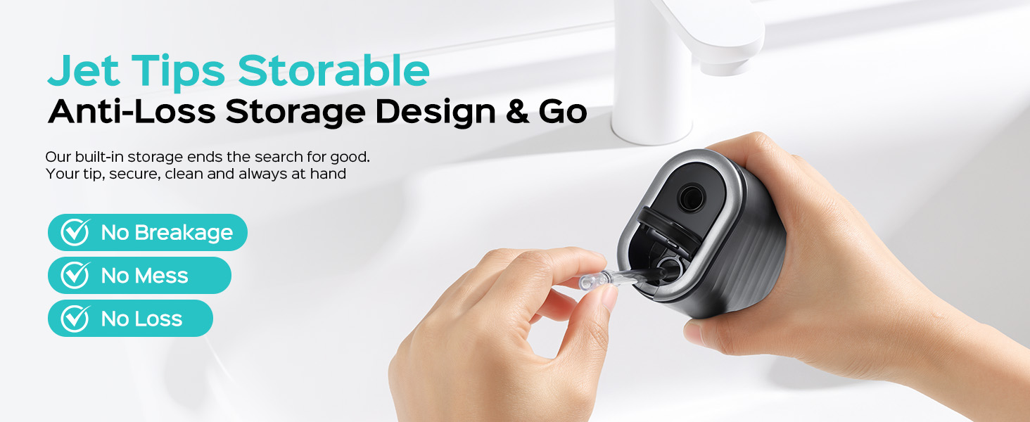 COSLUS T50 Portable Water Flosser for Travel