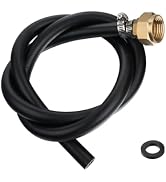 Sepaitek 3/4" Garden Hose Thread Mop Sink Hose, 4 ft (48 inch) Sink Hose Attachment for Mop Sink ...
