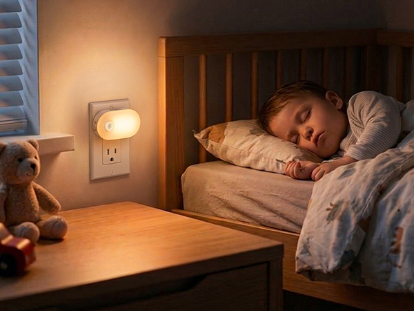 plug in night light with motion sensor