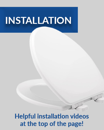 Easy Installation Video Mayfair Toilet Seat Bemis