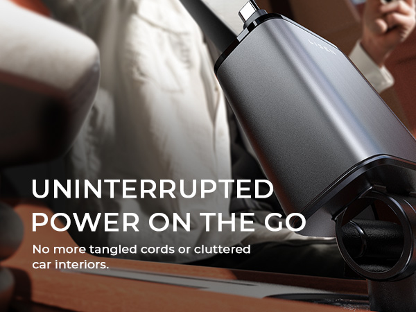 4 in 1 retractable cable car charger