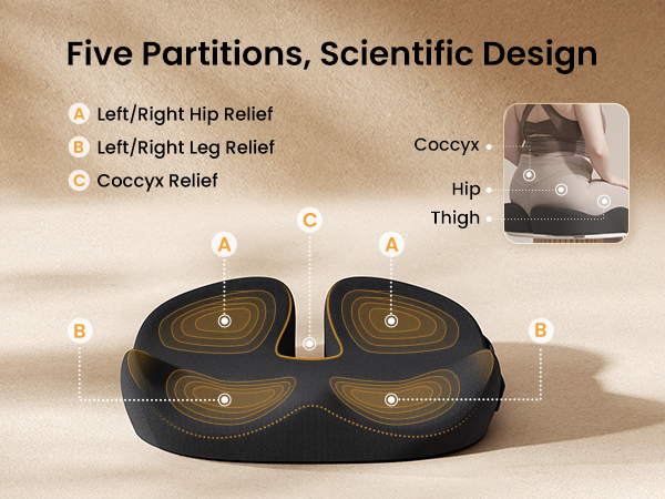tailbone pain relief cushion