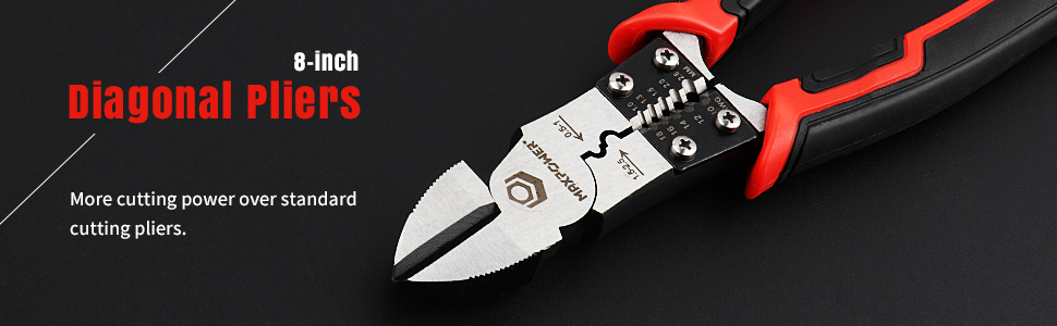 diagonal pliers 8 inch