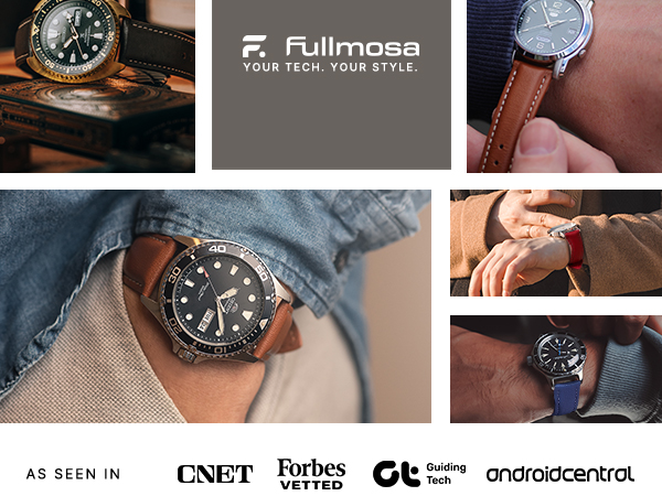 leather watch bands for men