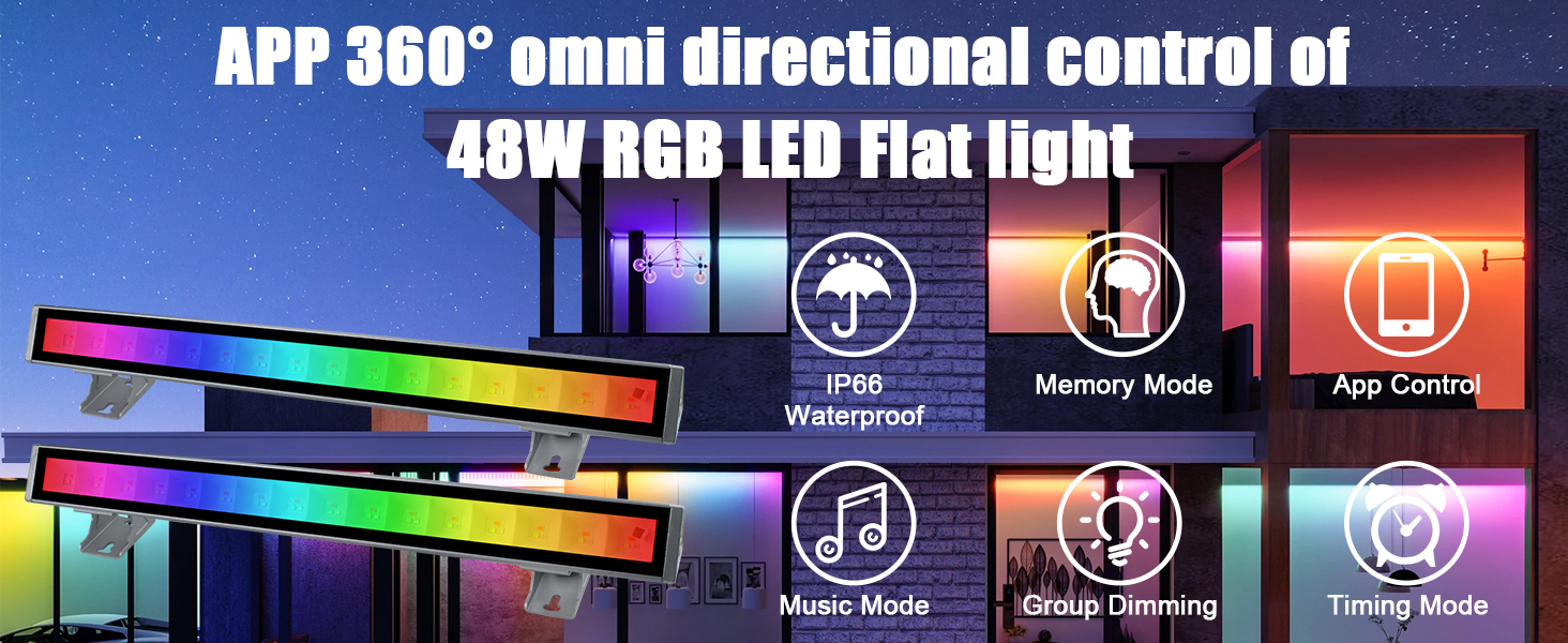 rgb flood lights