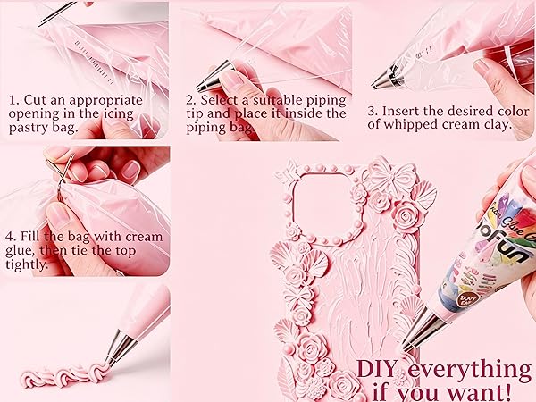 BoFUN Whipped Cream Glue Clay