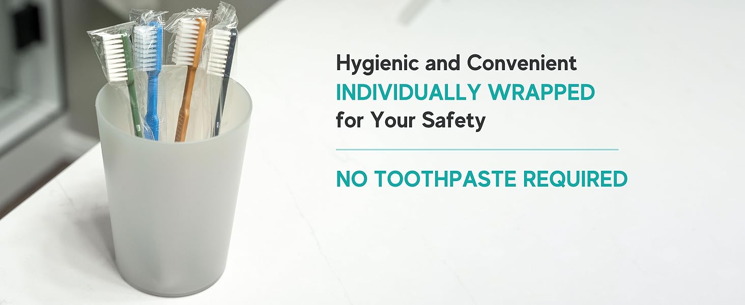 Prepasted Disposable Toothbrushes