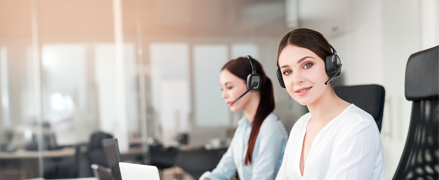 wireless office headset