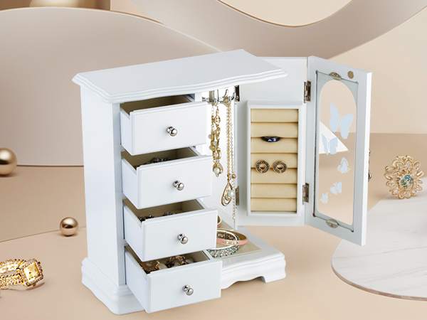 wooden jewelry boxes
