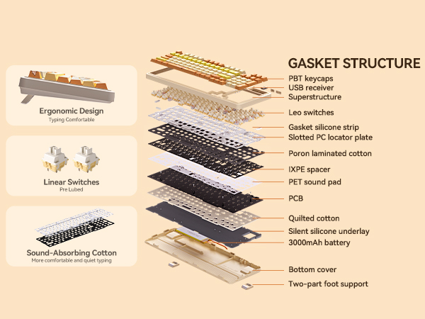 wireless gaming keyboard