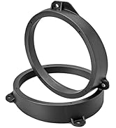 RED WOLF Front Door Speaker Adapter 6.5 Inch for Select 2008-2020 Subaru Forester Impreza Outback...