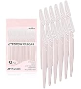 Eyebrow Razor for Women, 12 Pcs Dermaplaning Tool for Face Professional, Face Razor for Women Fac...