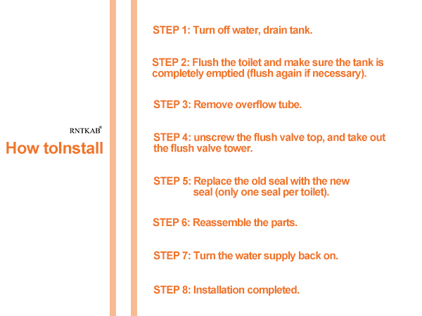 Flush Valve Seal for Mansfield 210/211 Flush Valve - Toilet Gasket Replacement Parts - 630-0030 Seal