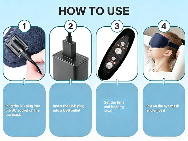 heating eye mask