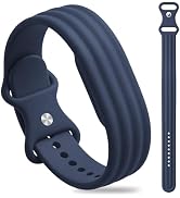 Kounlsyam Band Compatible with Google Fitbit Air Band for Women Men, Soft Silicone Sport Breathab...