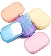 ZGLUZP 5 Boxes Colorful Disposable Soap Paper Hand Cleaner Fragrance Mini Color for school Indoor...