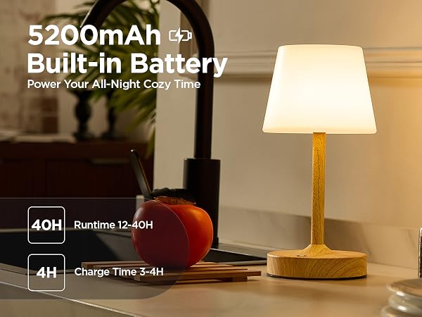 small battery operated lamp