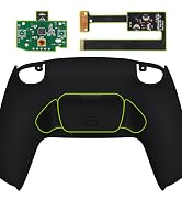 eXtremeRate Black Back Paddles Programable Rise 2.0 Remap Kit for PS5 Controller BDM-010 020, Upg...