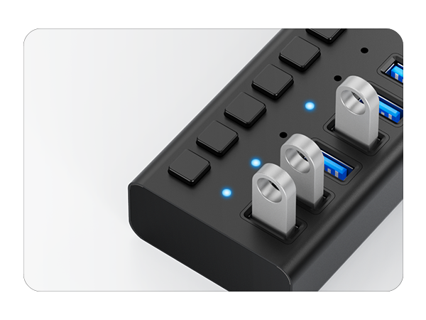 7 Ports USB Hub