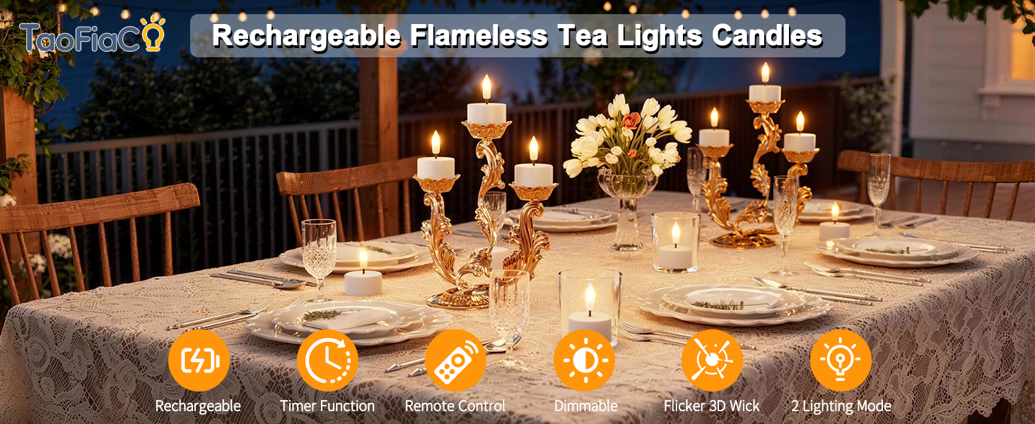 rechargeable candles