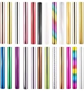 Briartw Toner Reactive Foil by Laser Printer and Laminator,24 Roll 16.4ft X 7.6inch Transfer Foil...