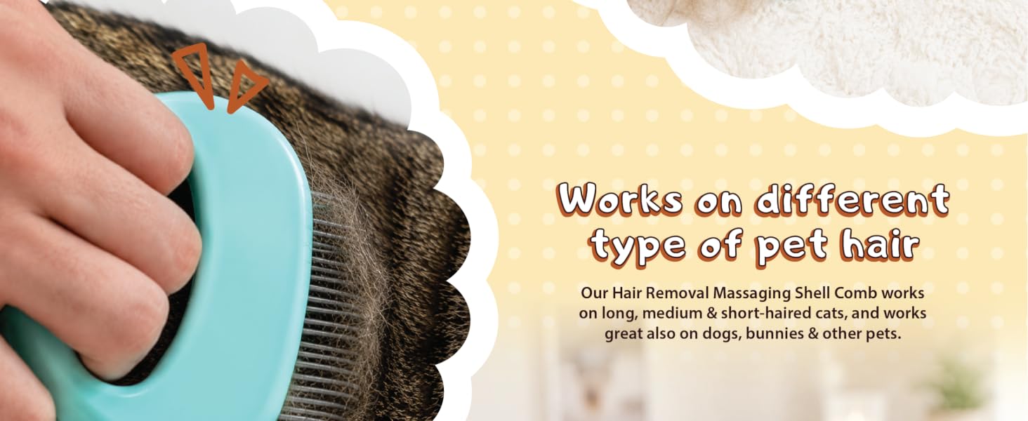 works on different type of pet hair