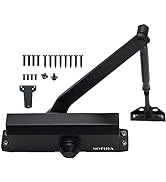 SOPHIA Commercial Door Closer Grade 2, Automatic Door Closer DK700 with Backcheck Function, Hydra...