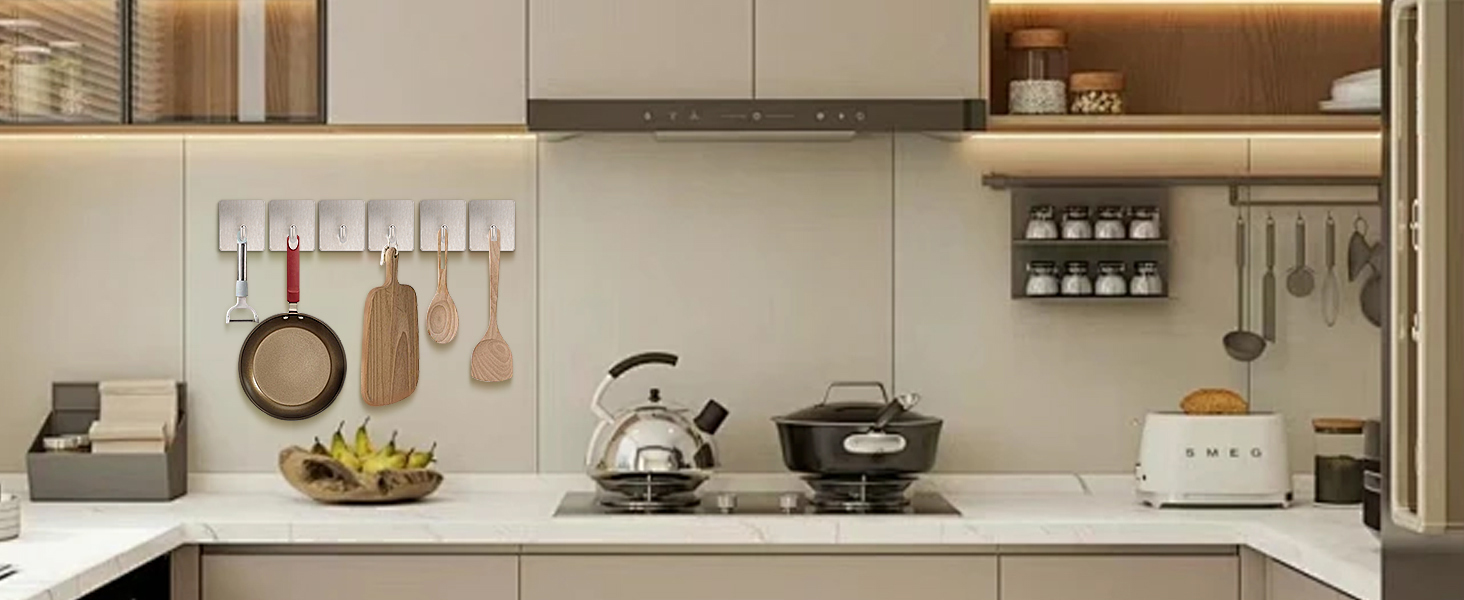 Adhesive Towel Hooks