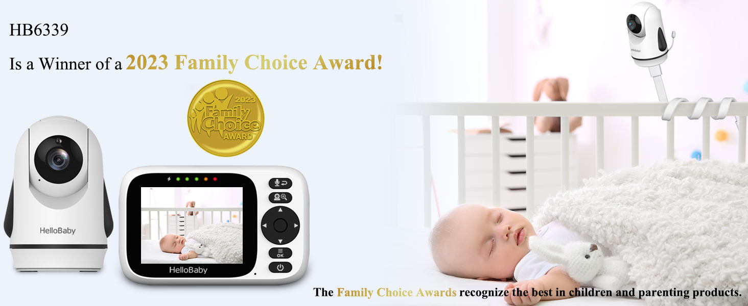 baby monitor with camera and audio