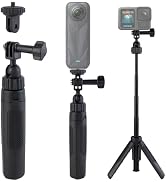 Walking Way 40cm/15.75" Extendable Tripod, Mini Portable Selfie Stick for DJI Osmo Action 6/5 Pro...