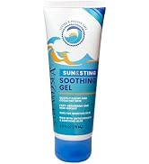 Stream2Sea Sun & Sting Aloe Soothing Gel for Face & Body, Organic Aloe Vera Gel for Sunburn Relie...
