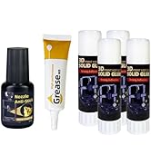 3D Printing Tools 3D Printer Tool Set,Include Nozzle Anti-Stick Coating, Lubricant Grease, Adhesi...