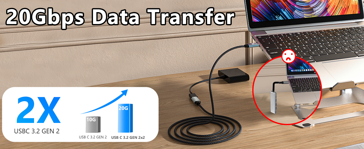 usb c extension cable