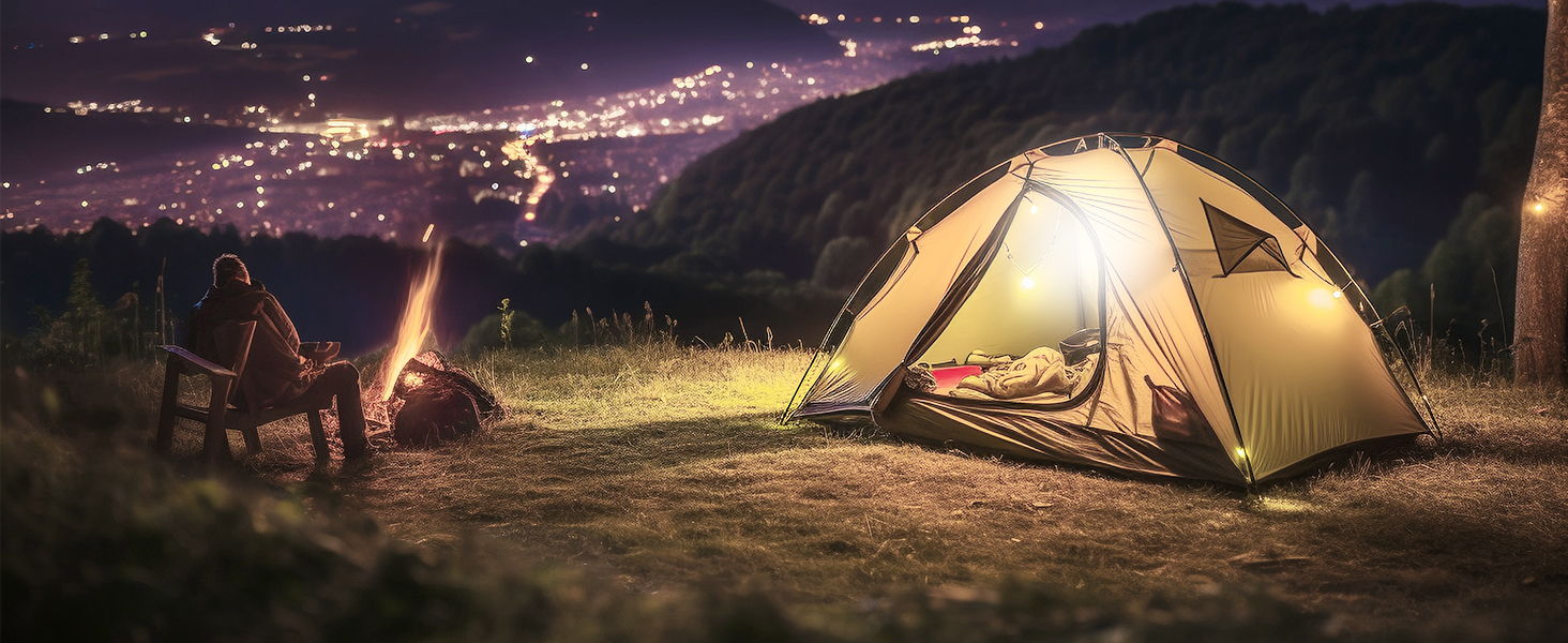 camping lights rechargeable