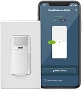 Leviton Decora Smart Motion Sensing Dimmer Switch, Wi-Fi 2nd Gen, Neutral Wire Required, Works wi...