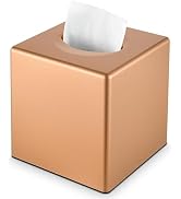 Y-In Hand Tissue Box Cover, Square Facial Cube Tissue Box Holder, Storage Accessories for Bathroo...