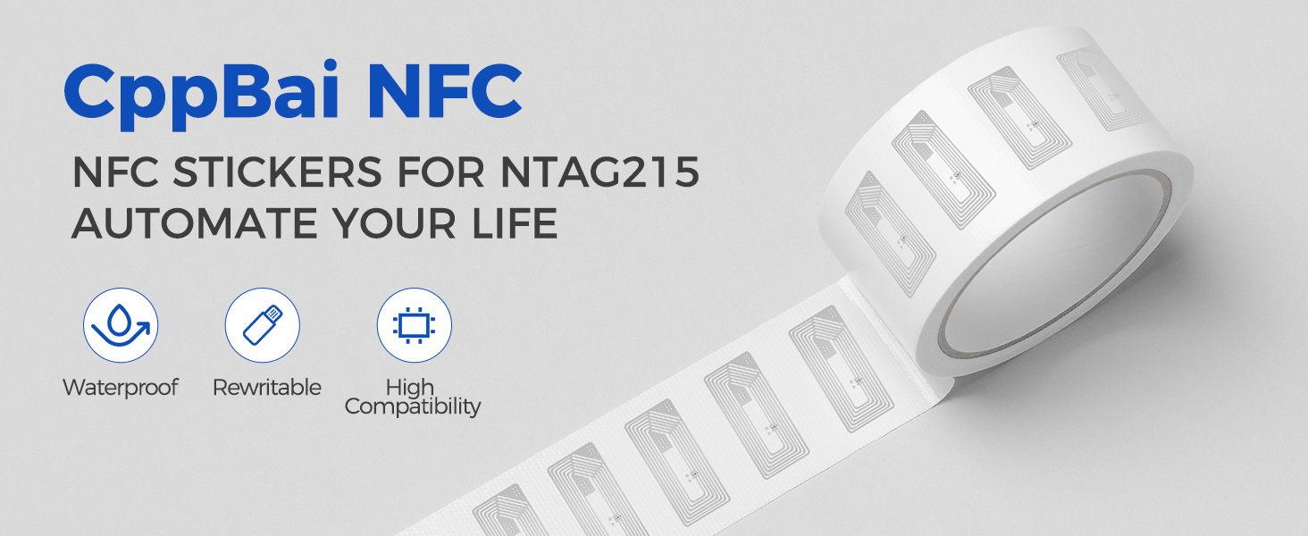 NFC Tags Sticker with Tag215 Chip NFC Stickers
