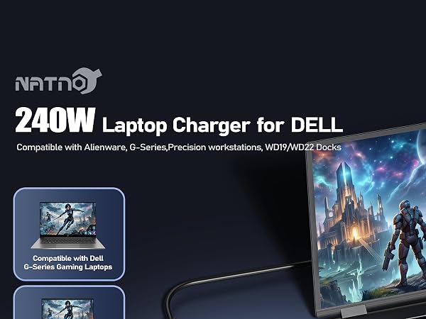 dell alienware laptop charger