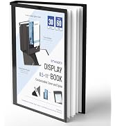 STAGEEK 30-Pocket Portfolio Binder Display 60 Pages, 8.5x11 Binder with Plastic Sleeves, Art Port...