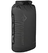 Sea to Summit Big River Dry Bag, Heavy-Duty Dry Storage, 20 Liter, Jet Black