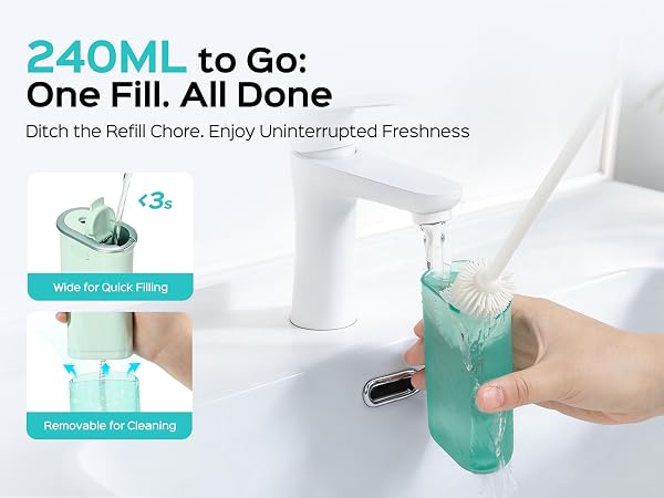 COSLUS T50 Portable Water Flosser for Travel