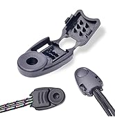 20 Pack Zipper Pull Cord Ends Zipcords Stopper Paracord Parachute Clips Running Shoe lace Elastic...