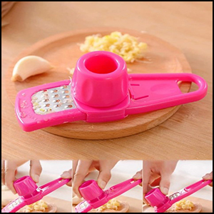 Pink Garlic Press