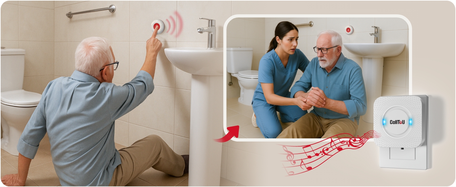 call button for elderly at home