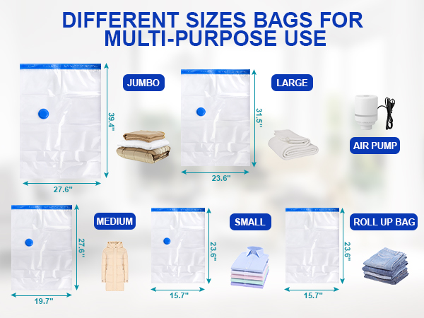 Compression Space Saver Vacuum Seal Bags