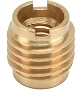 5 Pcs Brass Dual-Threaded Insert,Beer Keg Coupler Fitting,Beer Tap Handle Beer Tap Handles Manual...