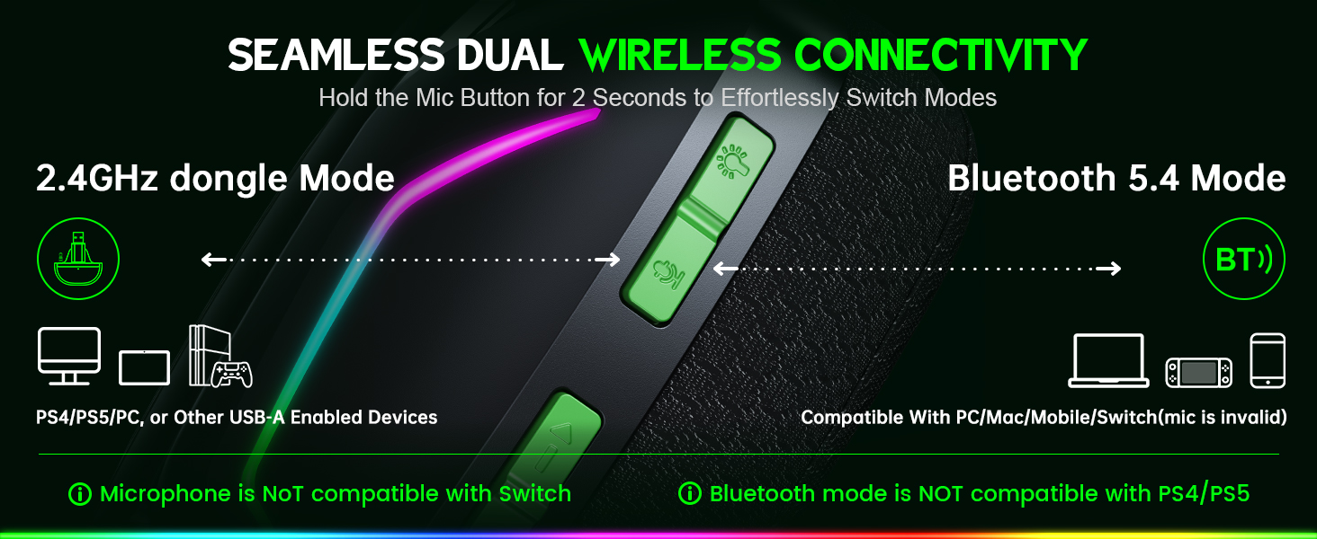 gaming headset wireless